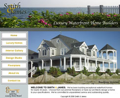 luxury homes website design